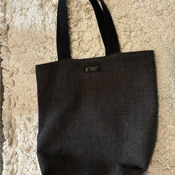 French Candy Skull Emmanuel Creation L’atelier Colorful Woven Tote Bag Red Blue - Picture 6 of 11